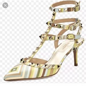 Authentic Valentino Rockstud Pumps 1972 Sz 8